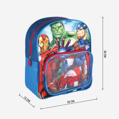 Avengers Παιδικό Σακίδιο Πλάτης με 2 Θήκες 30×25×12 cm 5898004
