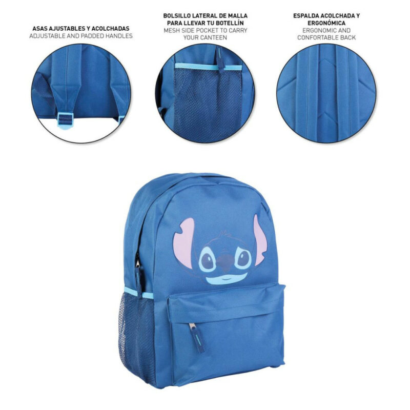 Disney Lilo & Stitch Σχολική Τσάντα Πλάτης με 2 Θήκες 41×30×14 cm 5880814