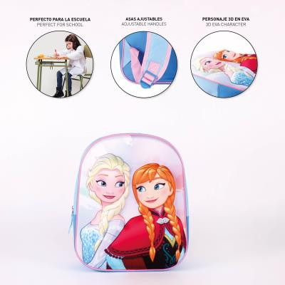 Disney Frozen 3D Παιδικό Σακίδιο Πλάτης 31×25×10 cm 5880916