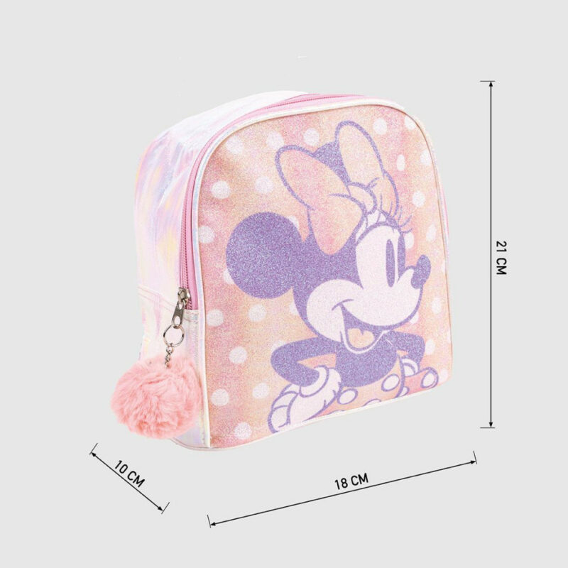 Disney Minnie Παιδικό Σακίδιο Πλάτης με 1 Θήκη 21×18×10 cm 5881646