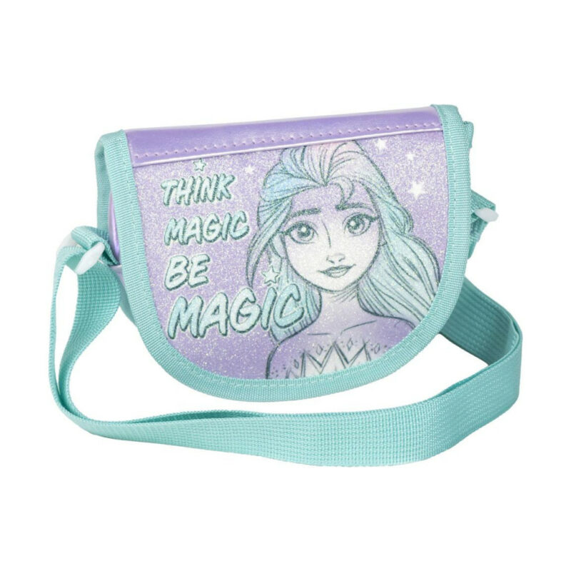 Disney Frozen Magic Glitter Παιδικό Τσαντάκι Ώμου και Χιαστί 15×12×4 cm 5880689