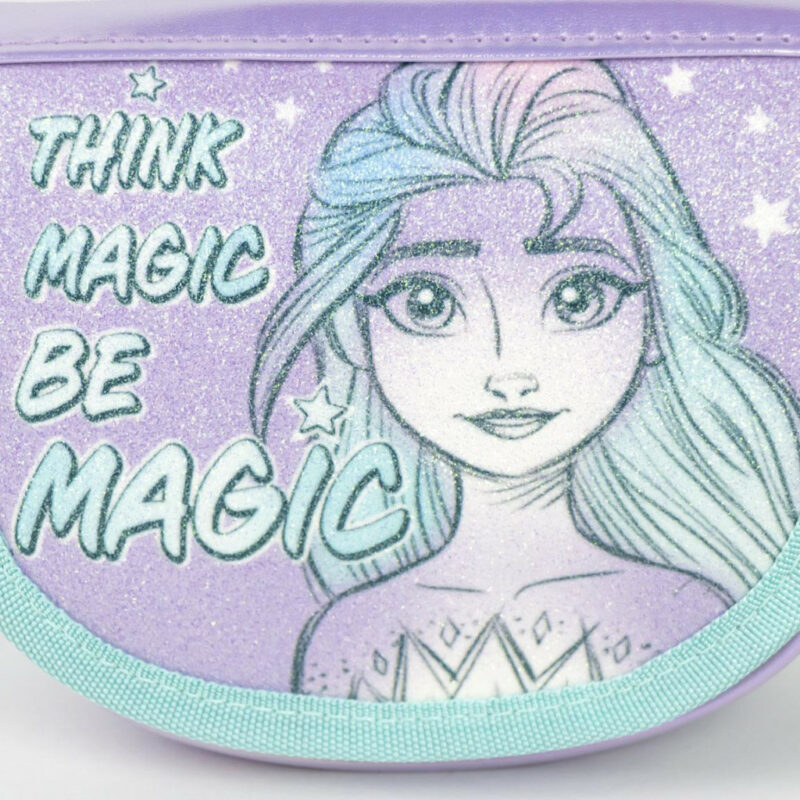 Disney Frozen Magic Glitter Παιδικό Τσαντάκι Ώμου και Χιαστί 15×12×4 cm 5880693