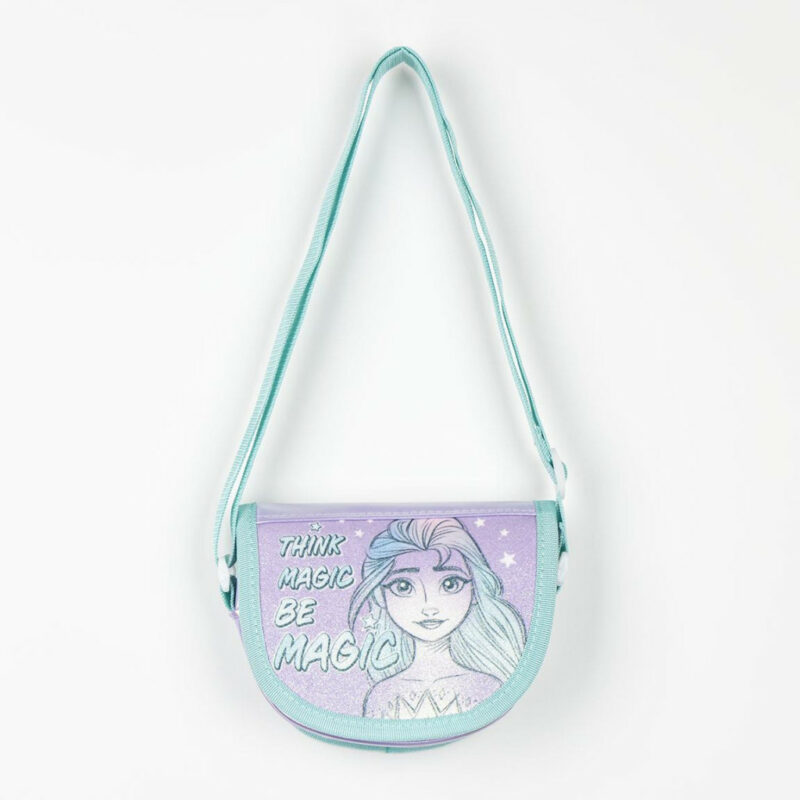 Disney Frozen Magic Glitter Παιδικό Τσαντάκι Ώμου και Χιαστί 15×12×4 cm 5880694