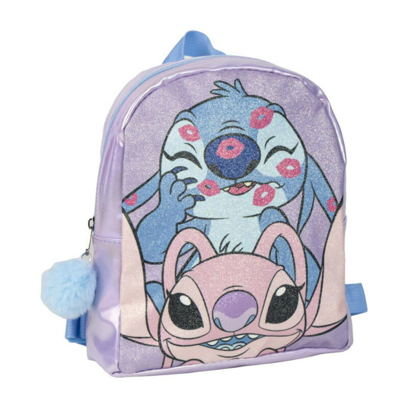 Disney Lilo & Stitch hologram Παιδικό Σακίδιο Πλάτης με 1 Θήκη 23×19×10 cm 5892839