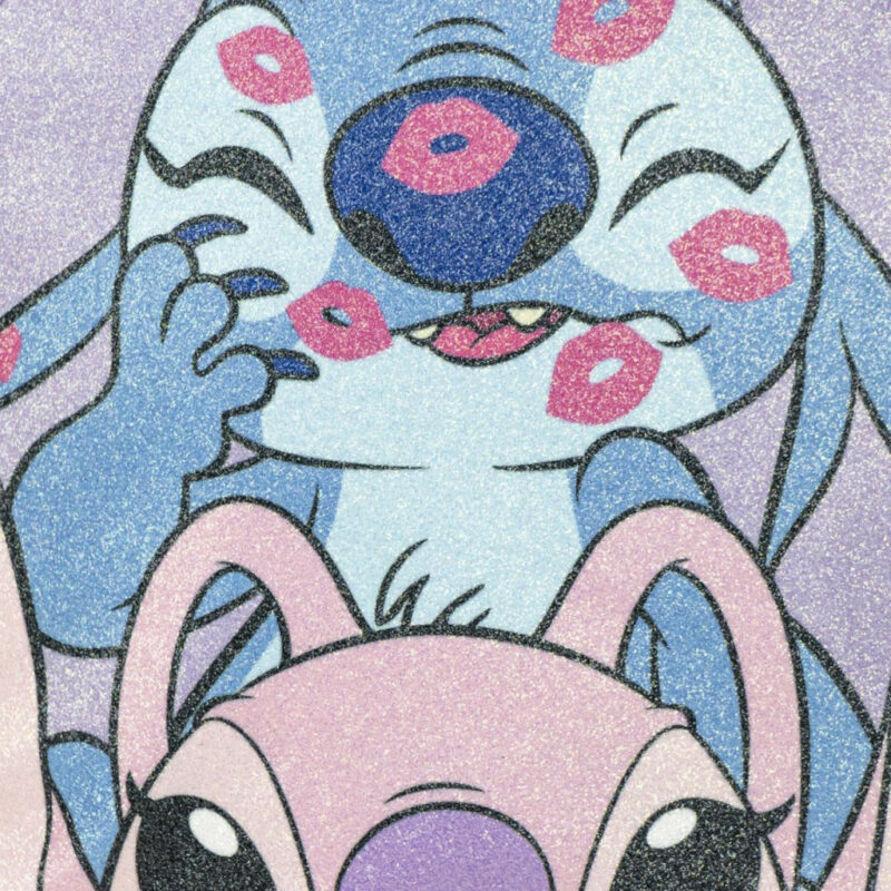 Disney Lilo & Stitch hologram Παιδικό Σακίδιο Πλάτης με 1 Θήκη 23×19×10 cm 5892841
