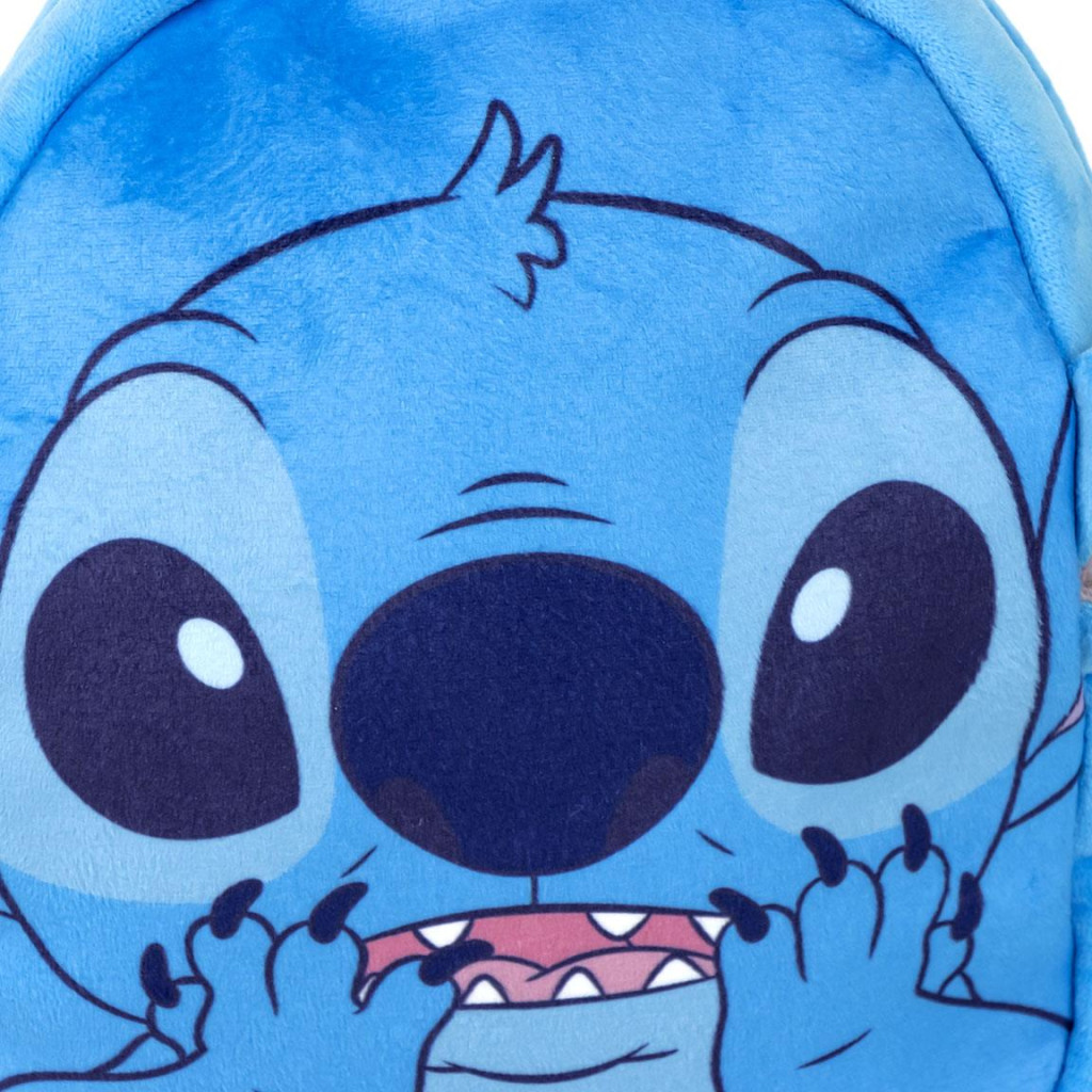Disney Lilo & Stitch Λούτρινο Παιδικό Σακίδιο Πλάτης 22×18×8 cm