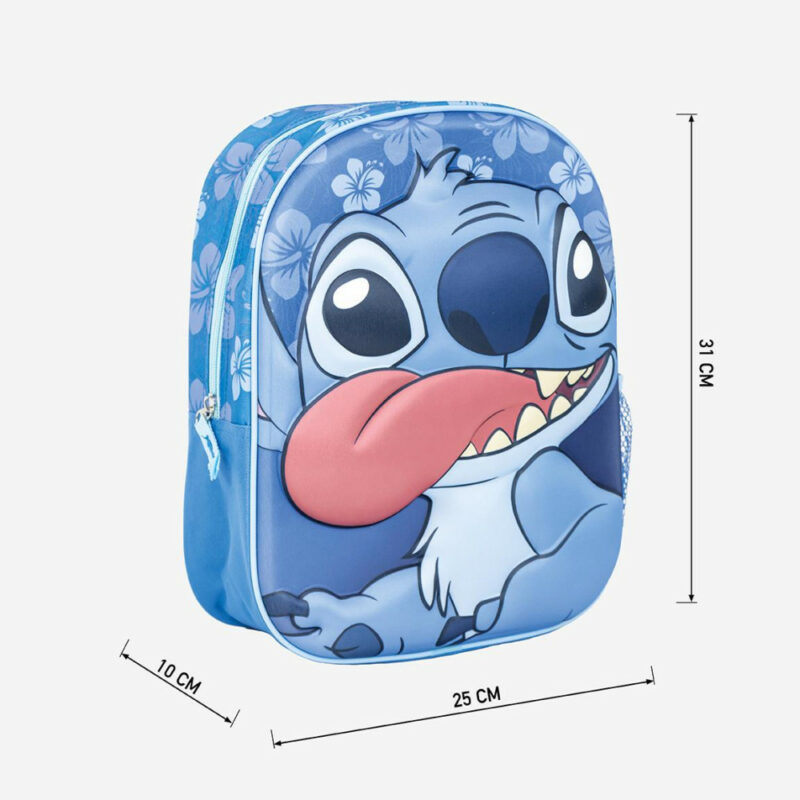 Disney Lilo & Stitch 3D Παιδικό Σακίδιο Πλάτης 31×25×10 cm 5880966