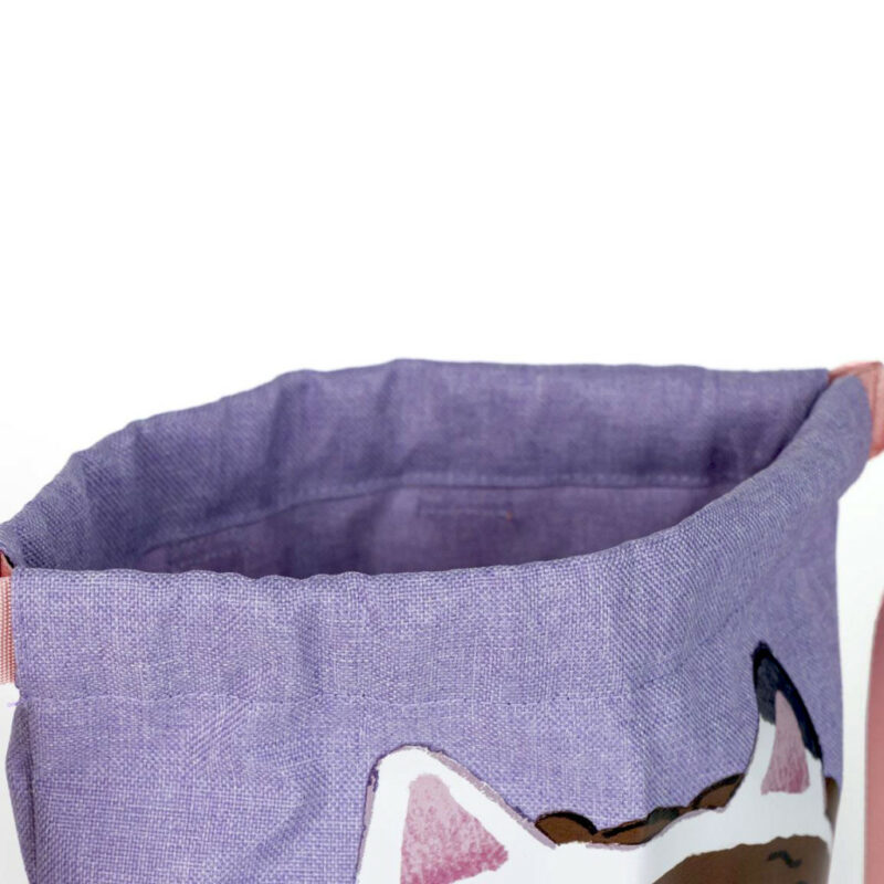Gabby’s Dollhouse Cats Παιδικό Αθλητικό Σακίδιο Πλάτης με Κορδόνια 27×33 cm 5880563