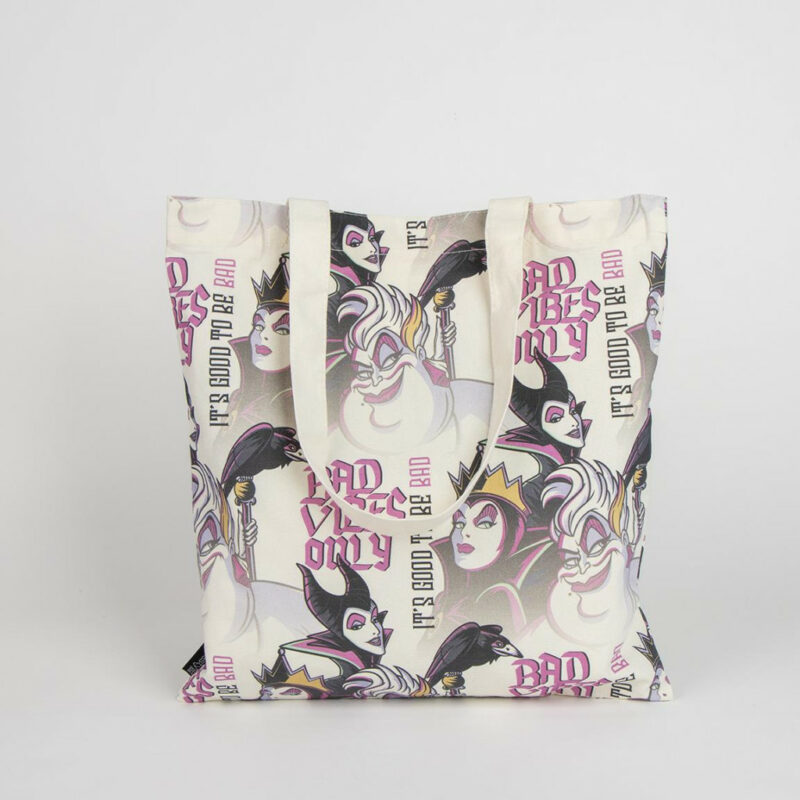 Disney Villains Bad Vibes Υφασμάτινη Τσάντα Αγορών 36×39 cm 5900983