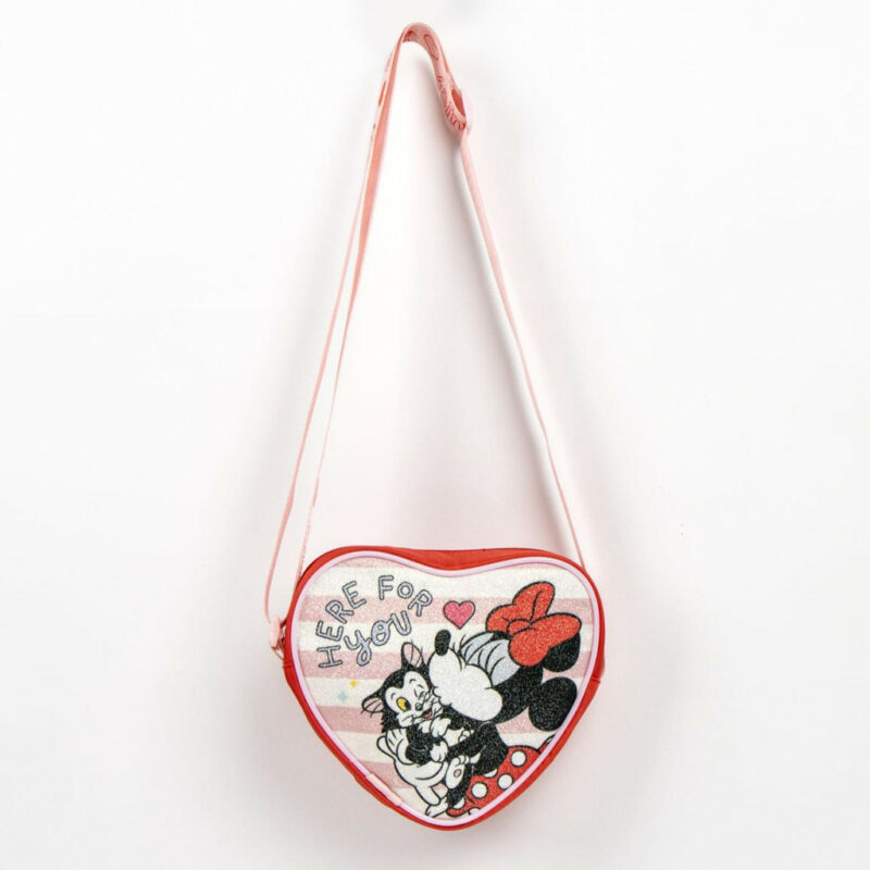 Disney Minnie For Youg litter Glitter Παιδικό Τσαντάκι Ώμου και Χιαστί 15×14×4 cm 5880748