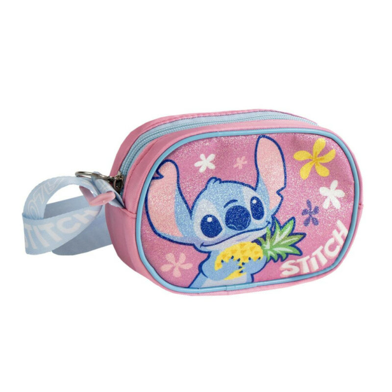 Disney Lilo & Stitch Ananas Glitter Παιδικό Τσαντάκι Ώμου και Χιαστί 14 5880711