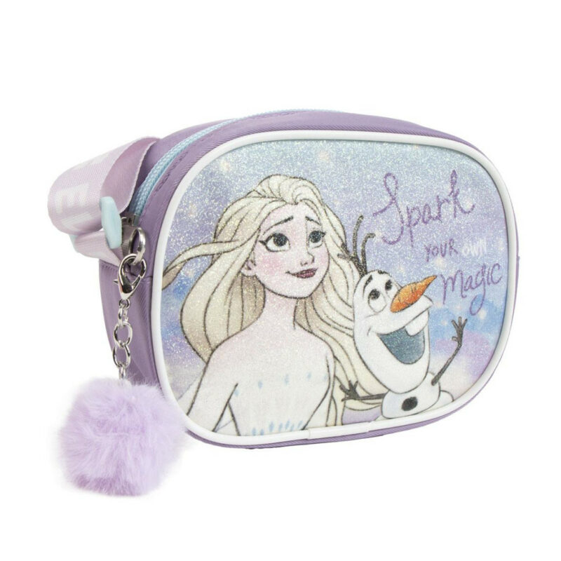 Disney Frozen Spark Glitter Παιδικό Τσαντάκι Ώμου και Χιαστί 14 5880696
