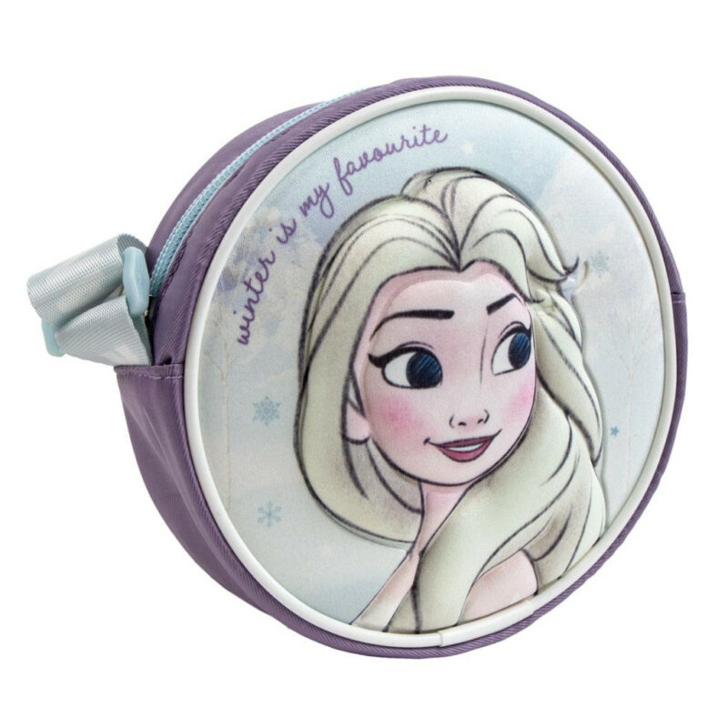 Disney Frozen Winter 3D Παιδικό Τσαντάκι Ώμου και Χιαστί 13×13 cm 5880703