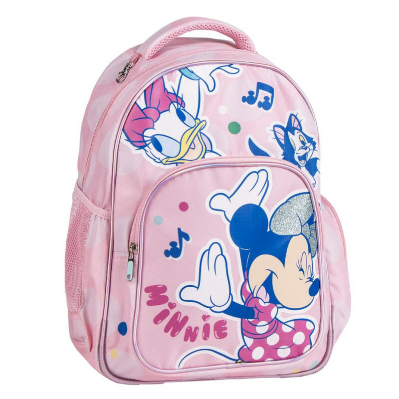 Disney Minnie Friends Σχολική Τσάντα Πλάτης με 2 Θήκες 42×34×15 cm 5882323