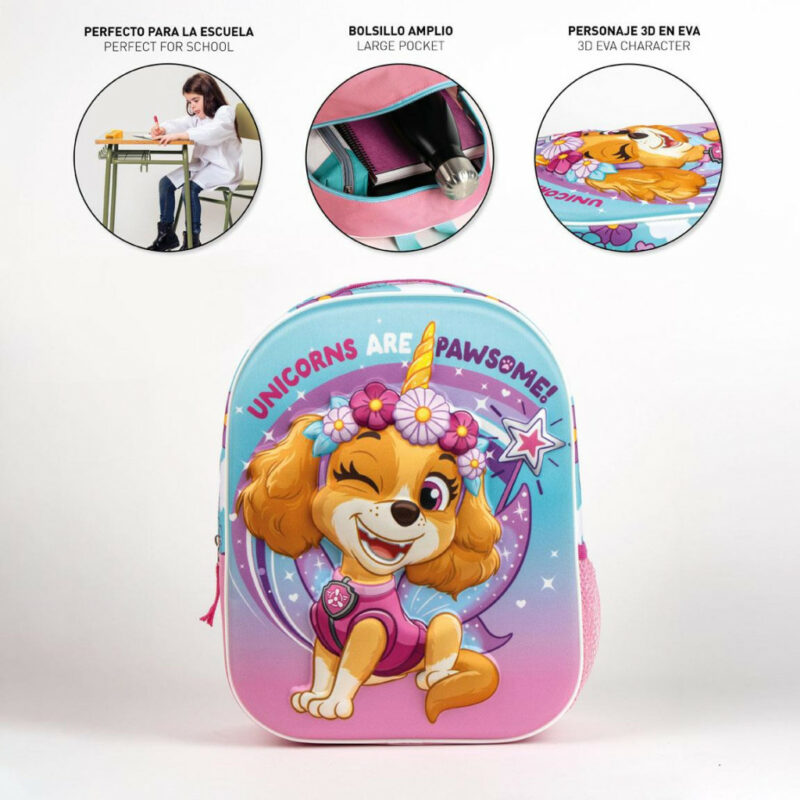 Paw Patrol Save the Day 3D Παιδικό Σακίδιο Πλάτης 31×25×10 cm 5885675
