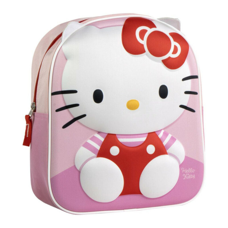 Hello Kitty Cuddle 3D Παιδικό Σακίδιο Πλάτης 31×25×10 cm 5882510