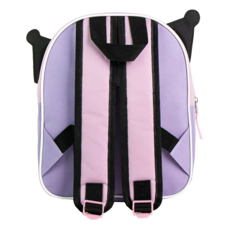 Hello Kitty Kuromi 3D Παιδικό Σακίδιο Πλάτης με 1 Θήκη 31×25×10 cm 5886636