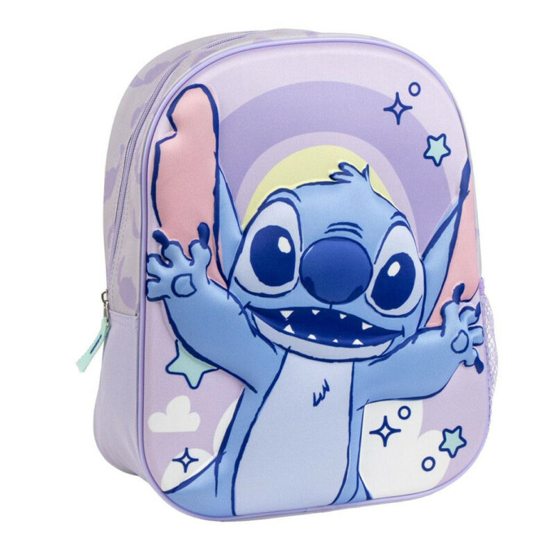 Disney Lilo & Stitch Cosmic 3D Παιδικό Σακίδιο Πλάτης με 1 Θήκη 31×25×10 cm 5898037