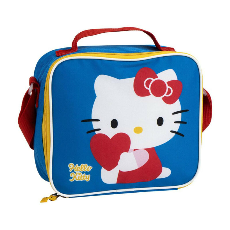Hello Kitty Blue Ισοθερμική Τσάντα Φαγητού 24×20×10 cm 5882389