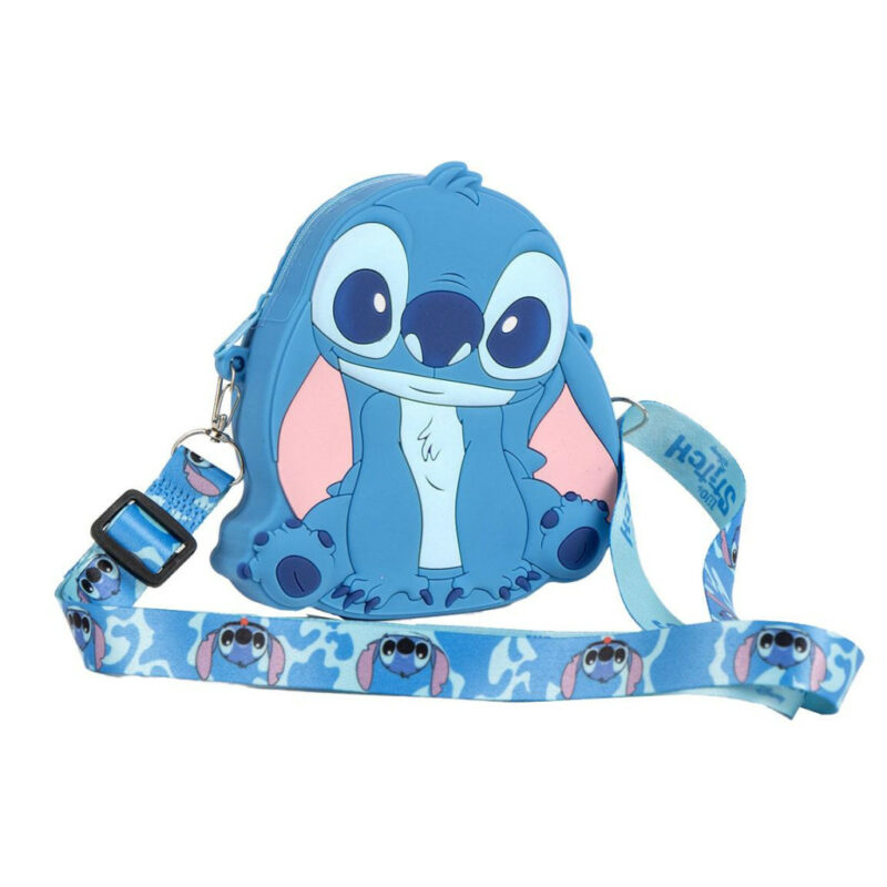 Disney Lilo & Stitch Buddy silicone Παιδικό Τσαντάκι Ώμου και Χιαστί 13×14 cm 5897673
