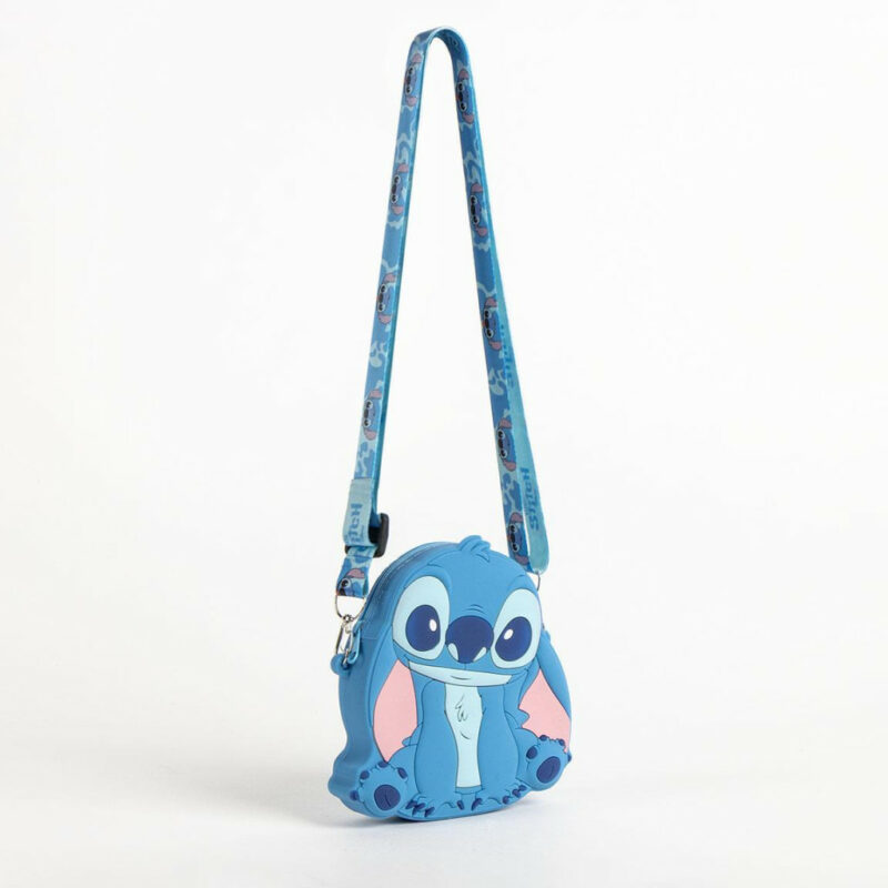 Disney Lilo & Stitch Buddy silicone Παιδικό Τσαντάκι Ώμου και Χιαστί 13×14 cm 5897674