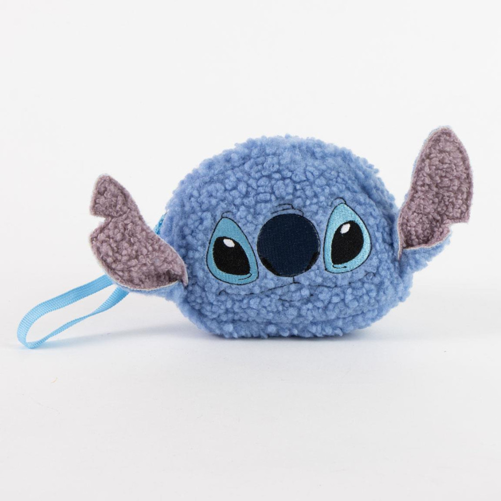 Disney Lilo and Stitch Μπλε fleece Τσαντάκι Καλλυντικών 18 cm