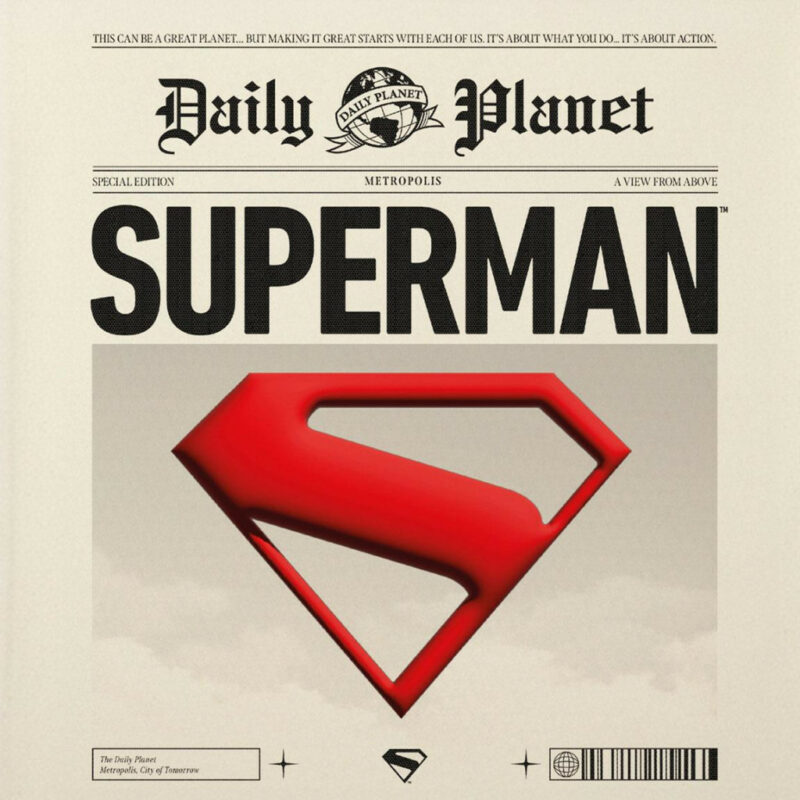 Superman Friends Daily Planet Υφασμάτινη Τσάντα Αγορών 38×40 cm 5901188
