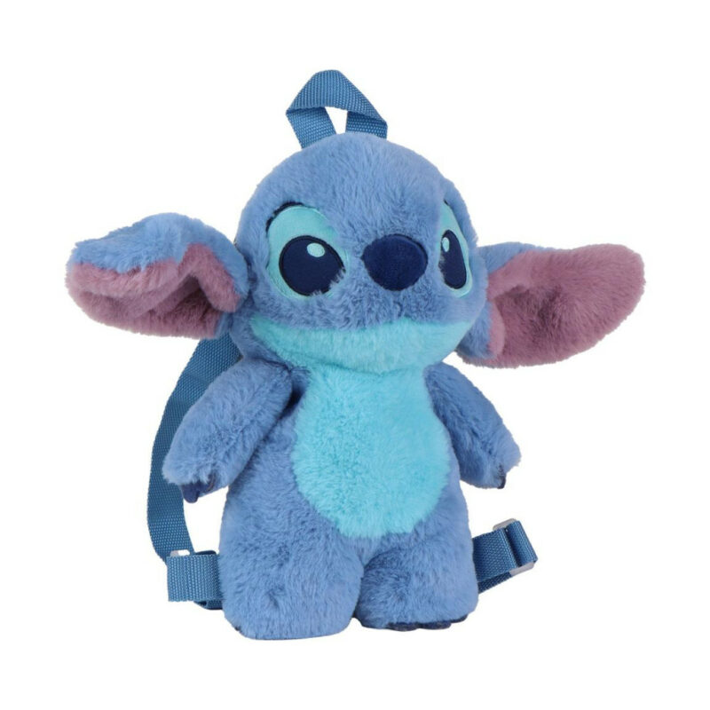 Disney Lilo & Stitch Blue Alien Λούτρινο Παιδικό Σακίδιο Πλάτης 17×30×11 cm 5898031