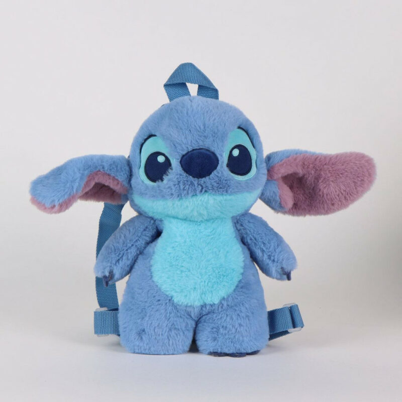 Disney Lilo & Stitch Blue Alien Λούτρινο Παιδικό Σακίδιο Πλάτης 17×30×11 cm 5898033