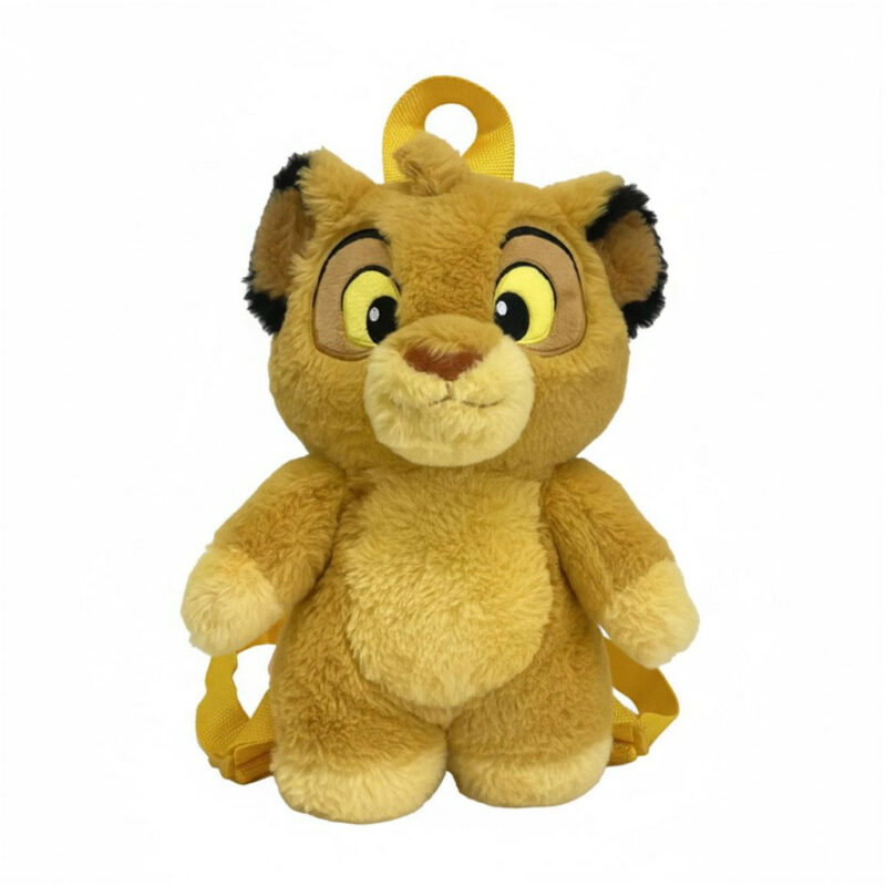 Disney The Lion King Simba Λούτρινο Παιδικό Σακίδιο Πλάτης 17×30×11 cm 5886611