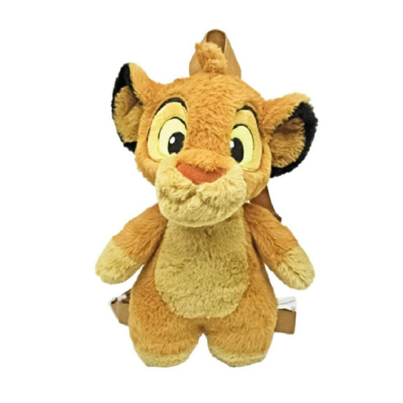 Disney The Lion King Simba Λούτρινο Παιδικό Σακίδιο Πλάτης 17×30×11 cm 5886613
