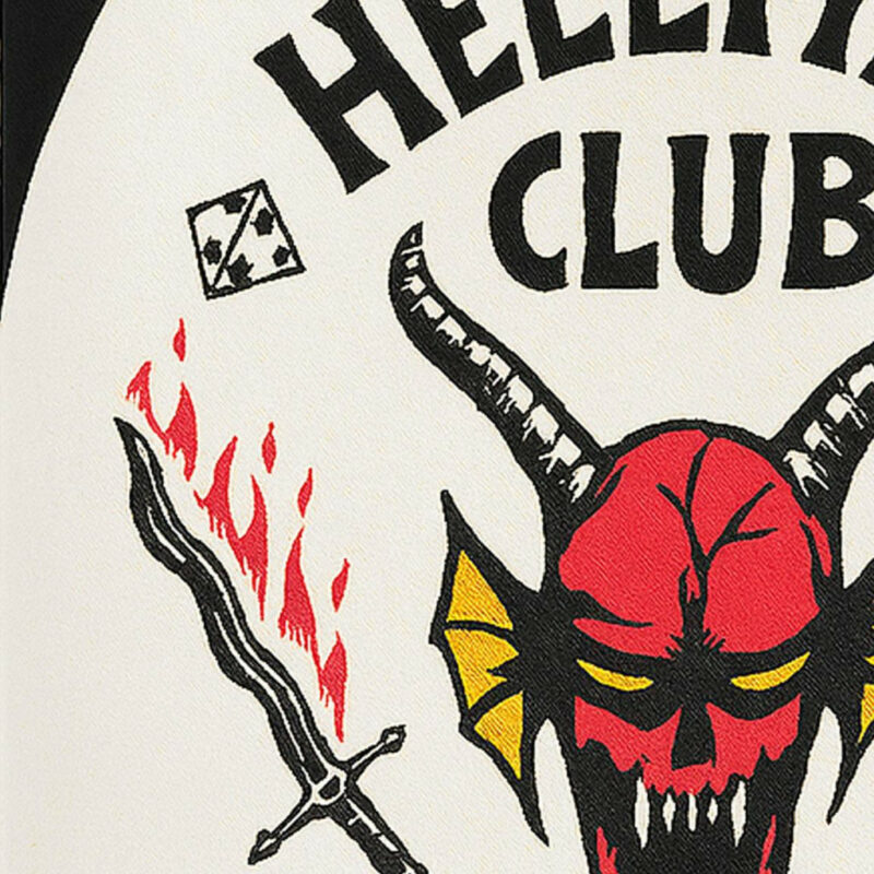 Stranger Things Hellfire Club Υφασμάτινη Τσάντα Αγορών 38×40 cm 5901180