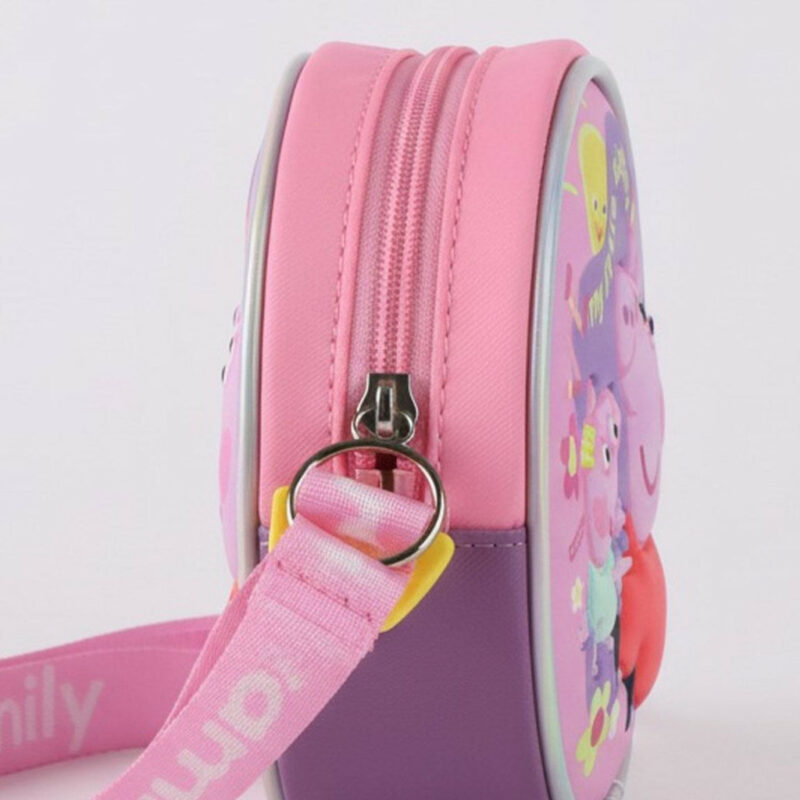 Peppa Pig My Little Sister 3D Παιδικό Τσαντάκι Ώμου και Χιαστί 13×13 cm 5892275