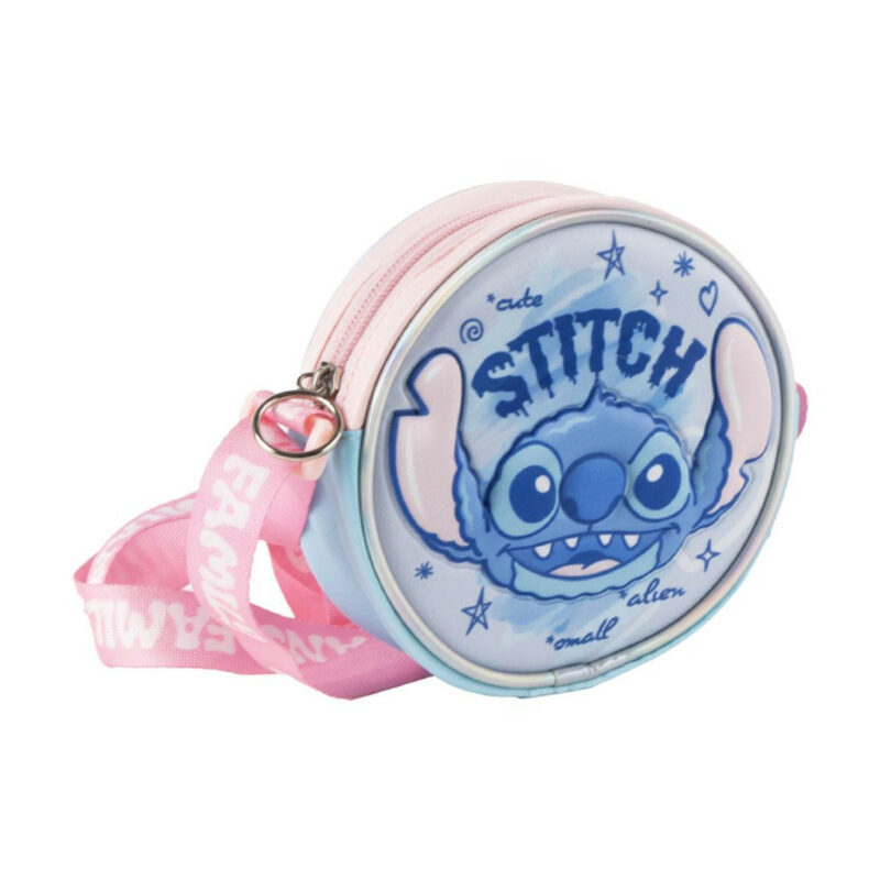 Disney Lilo & Stitch Cute 3D Παιδικό Τσαντάκι Ώμου και Χιαστί 13×13 cm 5892222