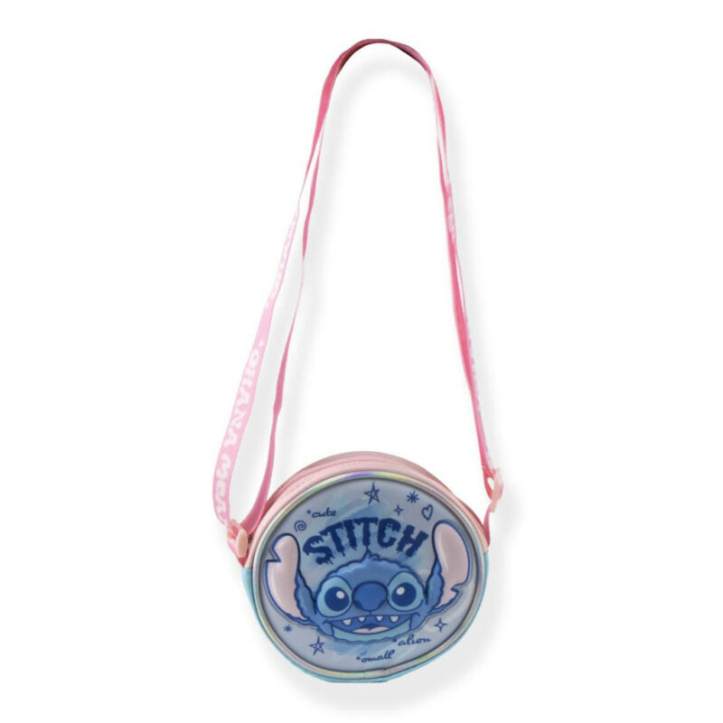 Disney Lilo & Stitch Cute 3D Παιδικό Τσαντάκι Ώμου και Χιαστί 13×13 cm 5892226
