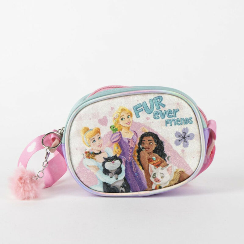 Disney Princess Fur ever Glitter Παιδικό Τσαντάκι Ώμου και Χιαστί 14 5892213