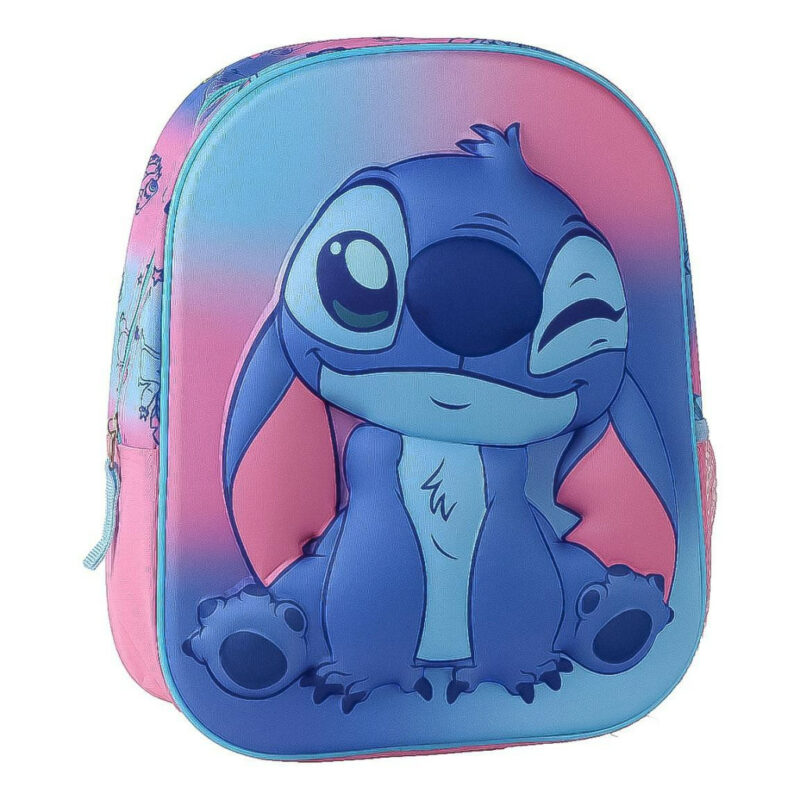 Disney Lilo & Stitch Galaxy 3D Παιδικό Σακίδιο Πλάτης με 1 Θήκη 30×25×12 cm 5900056