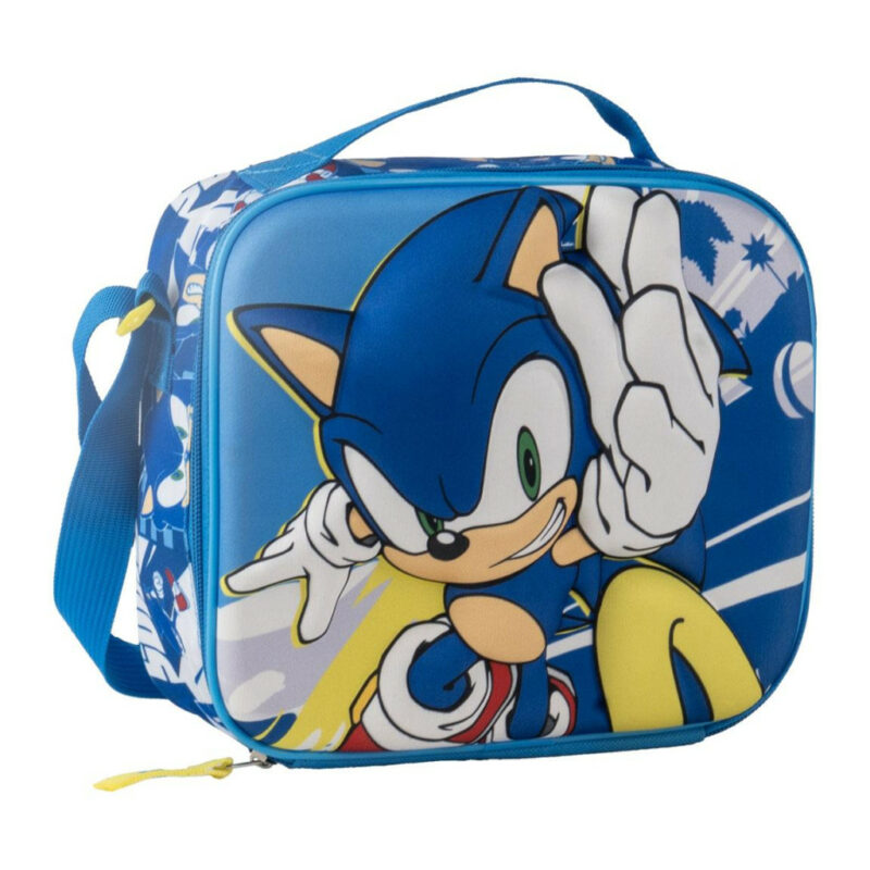 Sonic the Hedgehog Power Run 3D Ισοθερμική Τσάντα Φαγητού 26×21 5899974