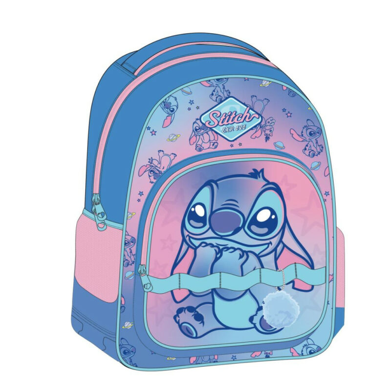 Disney Lilo & Stitch Galaxy Σχολική Τσάντα Πλάτης με 2 Θήκες 42×32×15 cm 5900023