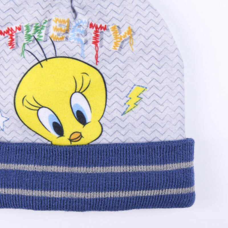 The Looney Tunes Tweety παιδικό σετ σκουφάκι και γάντια 5880075