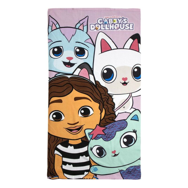 Gabby’s Dollhouse Πετσέτα Μπάνιου & Θαλάσσης (Fast Dry) 100% microfiber 70×140 cm 5898259