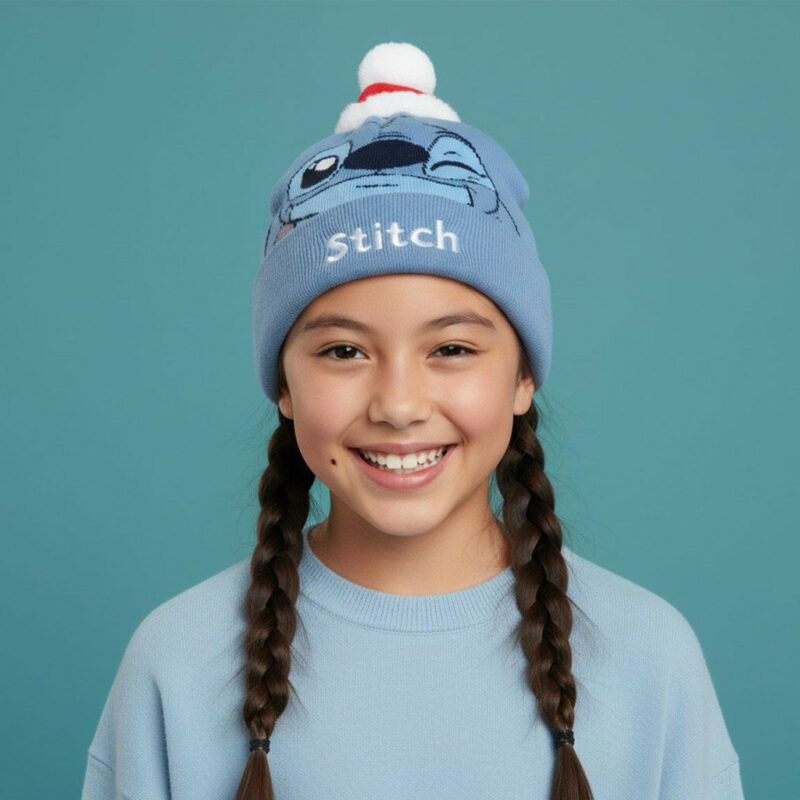 Disney Lilo and Stitch χριστουγεννιάτικο παιδικό σκουφάκι 5900147