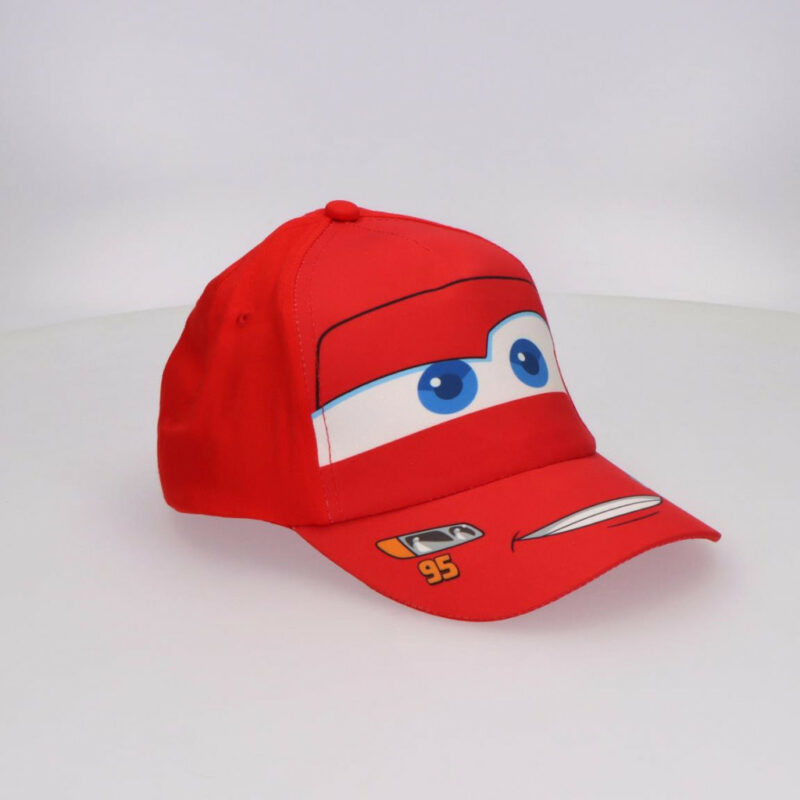 Disney Cars Red Smile Παιδικό Σετ με Γυαλιά Ηλίου και Καπέλο Τζόκεϊ 53 cm 5904624