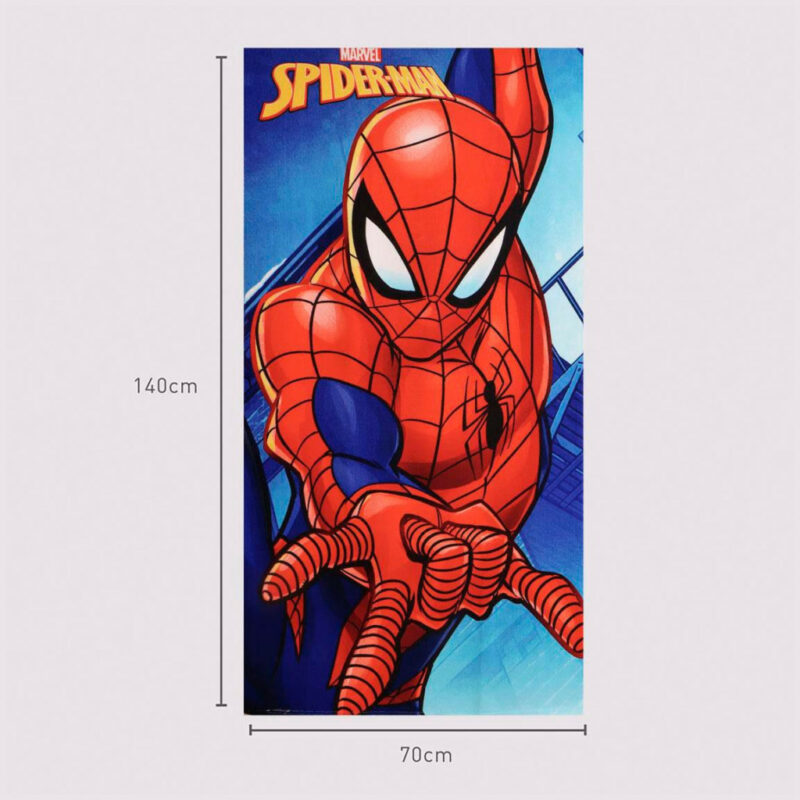 Spiderman Hero in Action Πετσέτα Μπάνιου & Θαλάσσης (Fast Dry) 100% microfiber 70×140 cm 5900107