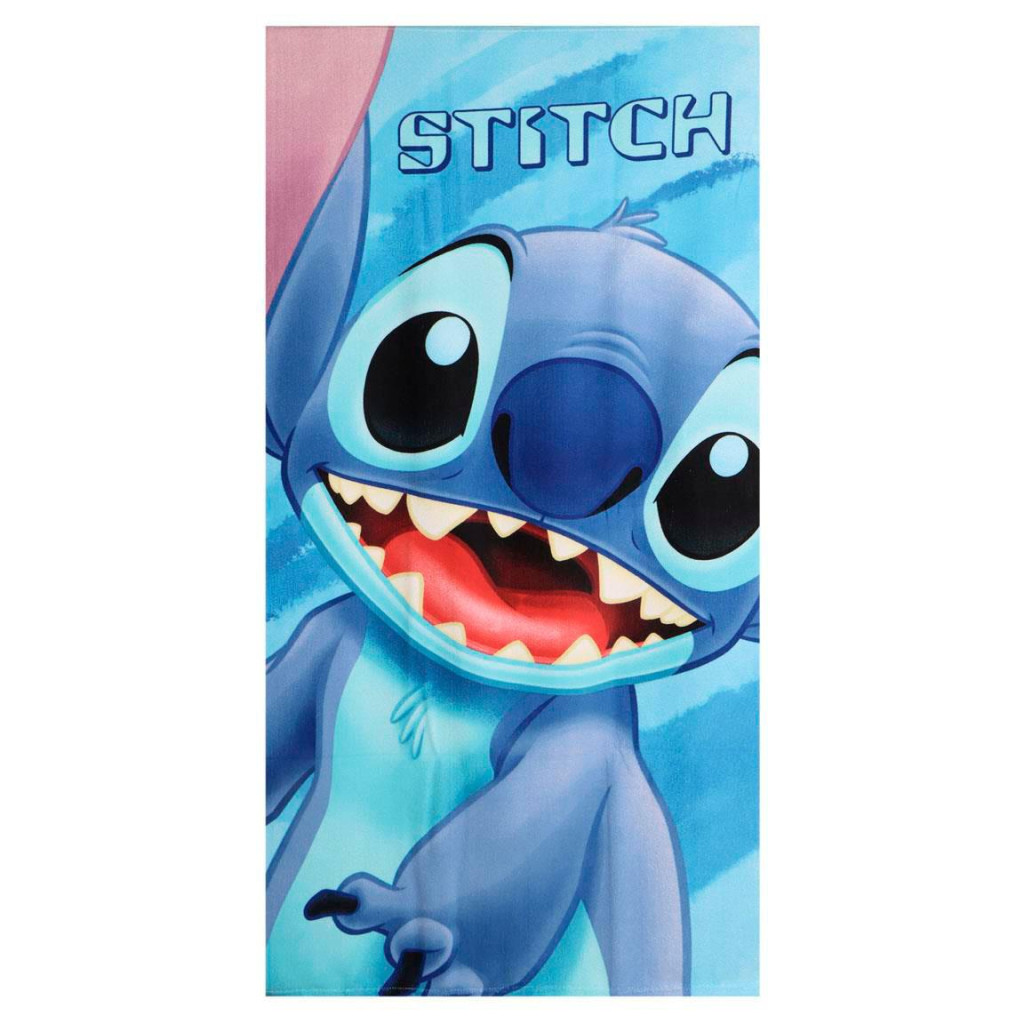 Disney Lilo & Stitch Big Smile Πετσέτα Μπάνιου & Θαλάσσης (Fast Dry) 100% microfiber 70×140 cm