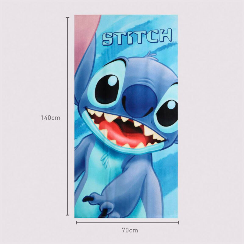 Disney Lilo & Stitch Big Smile Πετσέτα Μπάνιου & Θαλάσσης (Fast Dry) 100% microfiber 70×140 cm 5892980