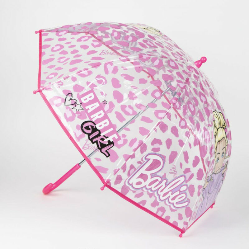Barbie Glam Παιδική Διάφανη Ομπρέλα Διαμέτρου 71 cm 5883162