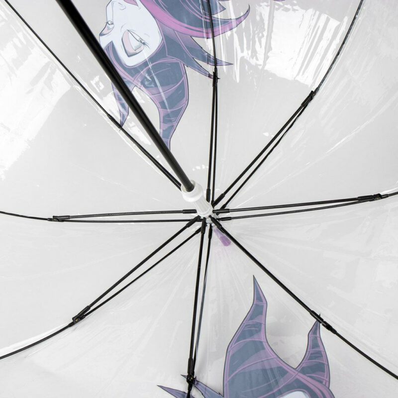 Disney Villains Maleficent Παιδική Διάφανη Ομπρέλα Διαμέτρου 86 cm 5892104