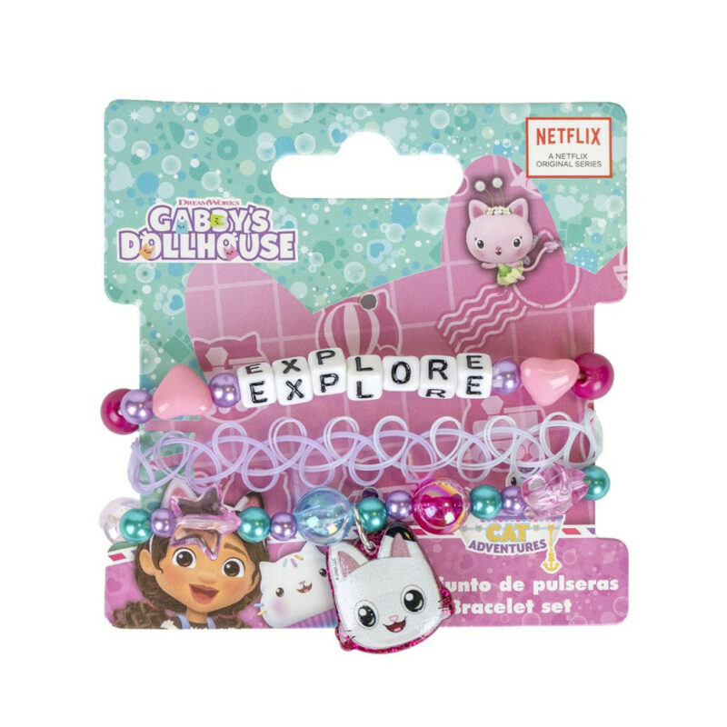 Gabby’s Dollhouse Σετ Βραχιόλι 3 τεμάχια 5892791