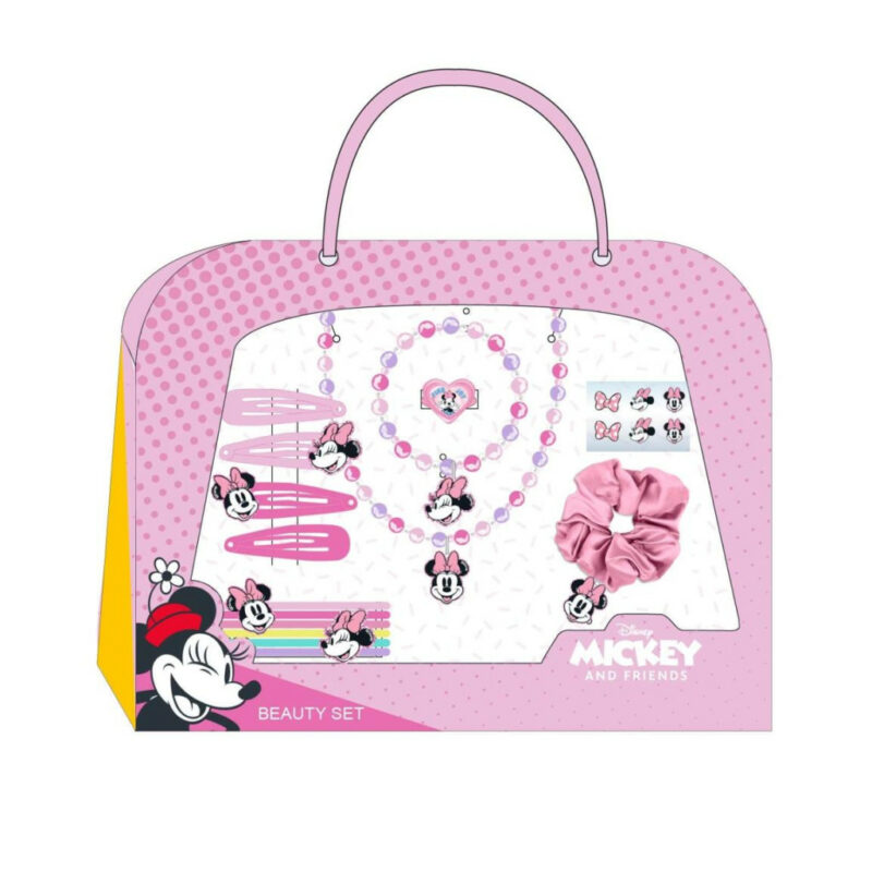 Disney Minnie Pink Παιδικό Σετ Αξεσουάρ Μαλλιών & Κοσμημάτων 15 Τεμαχίων 5893066